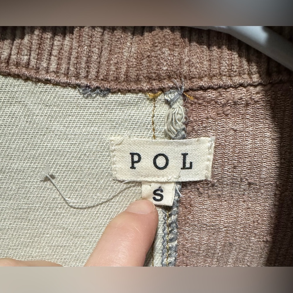 NWOT POL Star Patchwork Jacket - Picture 3 of 4